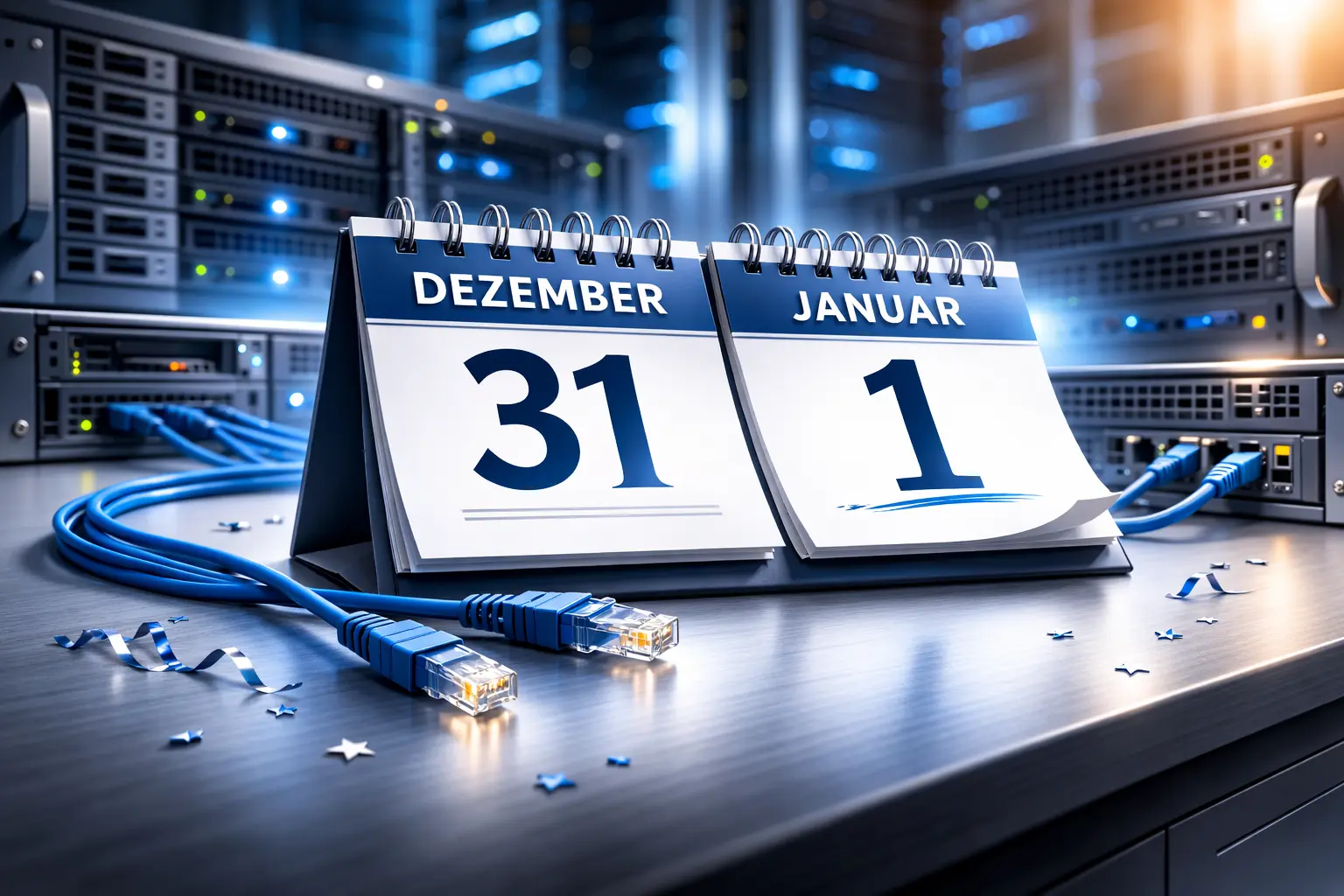 Symbolbild für Jahreswechsel-Update